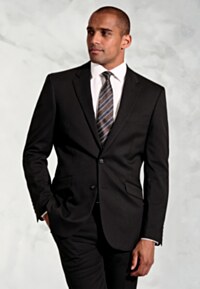 Tailored Fit Phene Black Suit Jacket