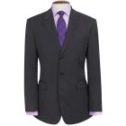 Regular Fit Imola Charcoal Three Button Wool Blend Suit