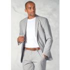 Tailored Fit Drewett Blue Stripe Cotton Stretch Seersucker Shorts Suit