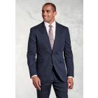 Tailored Fit Grant Navy Linen Blend Suit