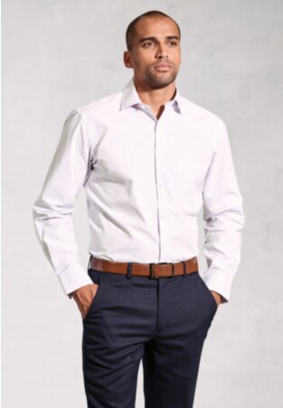 Regular Fit Pink Micro Check Oxford Cotton Shirt