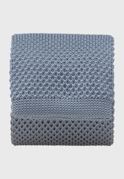 Sky Blue Knitted Tie