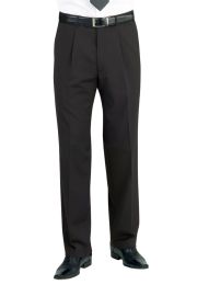 Regular Fit Imola Charcoal Wool Blend Suit Pants