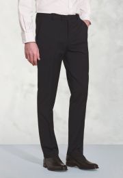 Tailored Fit Avalino Black Suit Pants