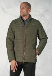 Orlando Olive Quilted Puffer Jacket