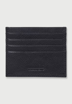 Leather Black RFID Credit Card Holder