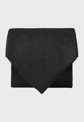 Black Lurex® Jacquard Evening Tie