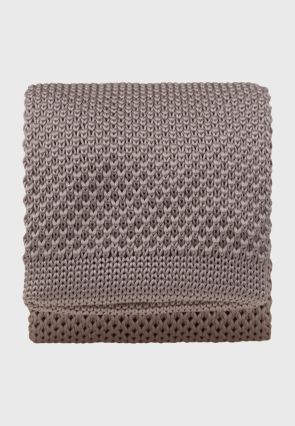 Taupe Knitted Tie