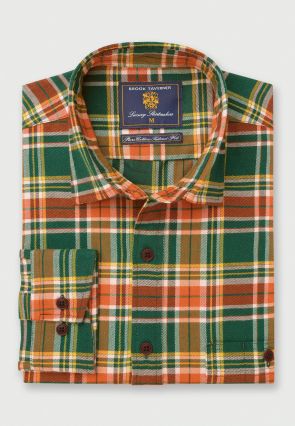 Forest, Ember, Yellow and White Check THERMOLITE® Casual Shirt