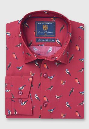 Regular Fit Countryside Print Cotton Shirt