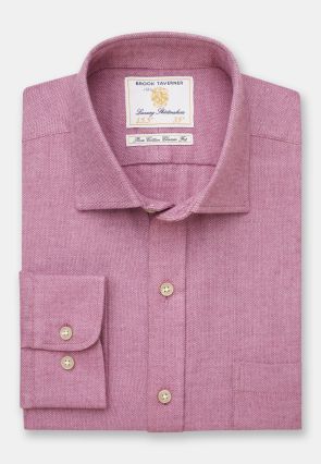 Regular Fit Rose Cotton Melange - Three Sleeve Lengths Available
