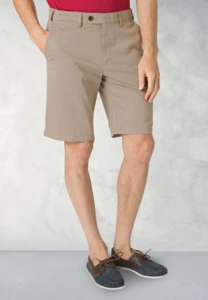 Ashdown Stretch Cotton Sand Chino Shorts