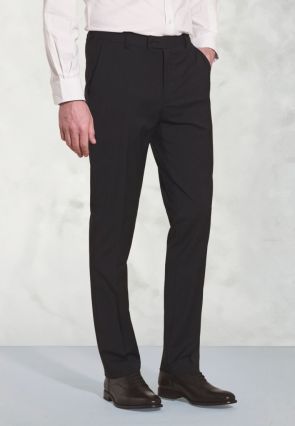 Tailored Fit Avalino Black Suit Pants