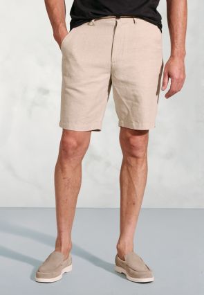 Caine Natural Linen Cotton Shorts