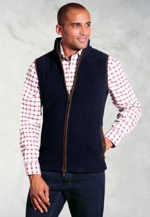 Cincinnati Navy Fleece Gilet