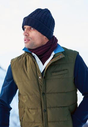 Doyle Olive Down Filled Vest