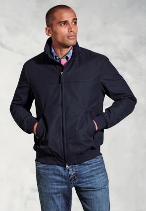 Hanks Navy Harrington Jacket