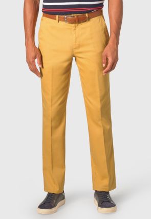 Tailored Fit Illingworth Corn Cotton Stretch Pants