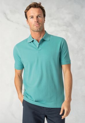 Milford Opal Pure Cotton Pique Polo Shirt