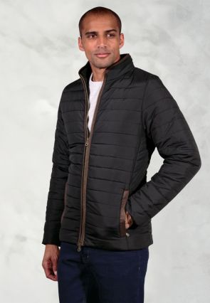Orlando Black Quilted Puffer Jacket