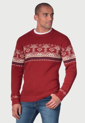 Whistler Berry Fairisle Jumper