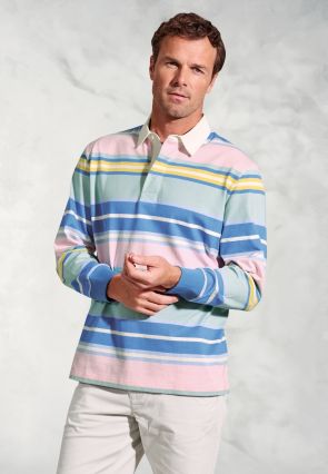 Wilkinson Multicoloured Irregular Stripe Rugby Shirt