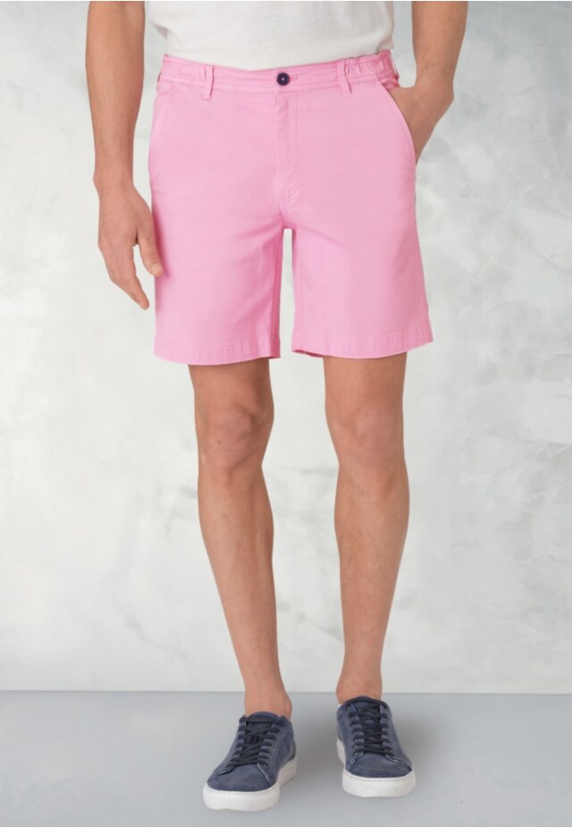 Ribblesdale Stretch Cotton Baby Pink Shorts