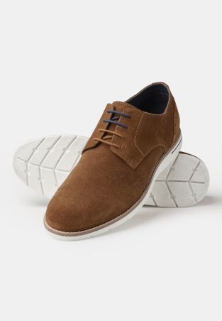 Tan Suede Leather Shoe