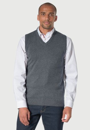 Detroit Charcoal V-neck Slipover