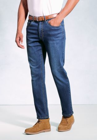 Regular Fit Douglas Vintage Blue Denim Jeans