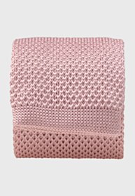Pink Knitted Tie