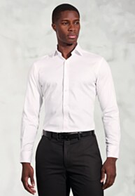 Regular Fit White Royal Oxford Double Cuff Cotton Shirt