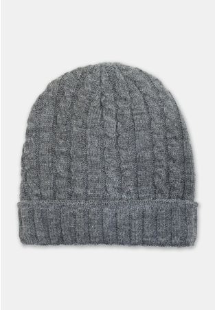Grey Beanie Hat