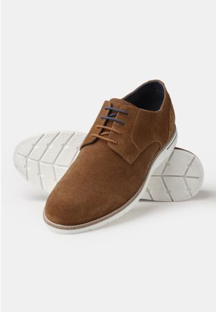 Tan Suede Leather Shoe