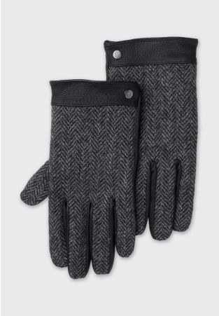 Grey Harris Tweed® Gloves