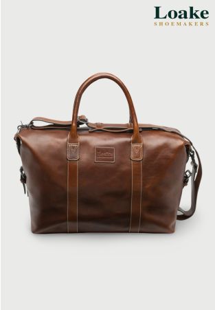 Loake Balmoral Brown Weekend Bag