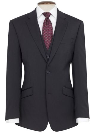 Tailored Fit Aldwych Navy Washable Suit - Vest Optional