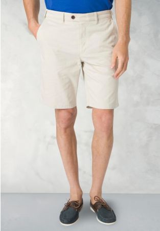Ashdown Stretch Cotton Stone Chino Shorts