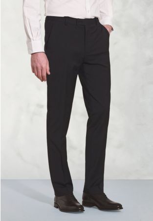 Tailored Fit Avalino Black Suit Pants