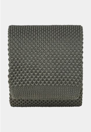 Green Knitted Tie