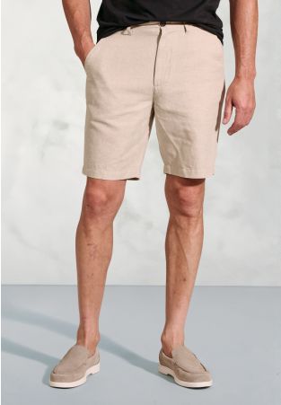Caine Natural Linen Cotton Shorts