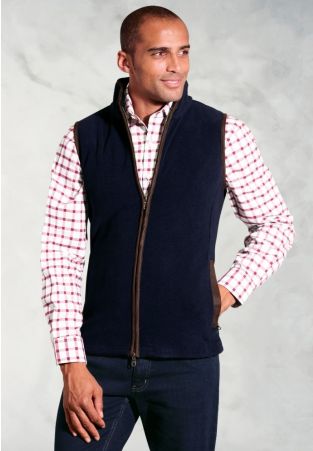Cincinnati Navy Fleece Gilet