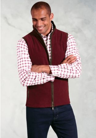 Cincinnati Fig Fleece Gilet