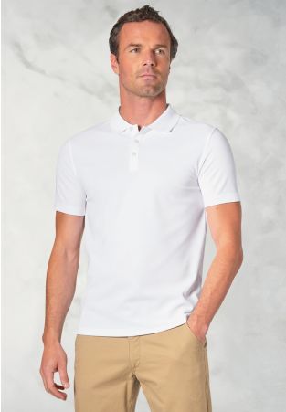 Columbia White Polo Shirt
