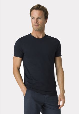 Dean Pure Cotton Navy T-Shirt