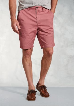 Leo Rose Stretch Cotton Chino Shorts