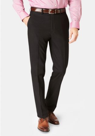 Tailored Fit Apollo Charcoal Machine Washable Suit Pants