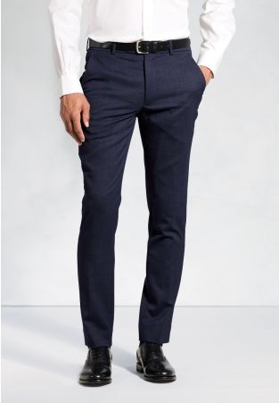 Regular Fit Olney Air Force Blue Flannel Pants