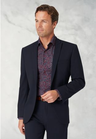 Tailored Fit Pegasus Navy Washable Suit