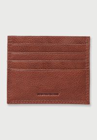 Leather Tan RFID Credit Card Holder